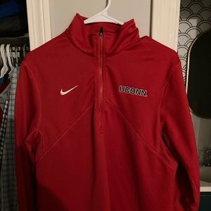UConn Nike Quarter Zip Pullover